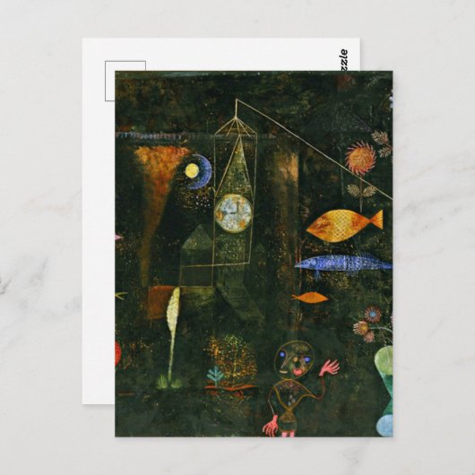 Klee - Fish Magic Briefkaart (Voorkant / Achterkant)