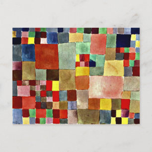 Klee - Flora op zand Briefkaart