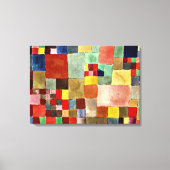Klee - Flora op zand Canvas Afdruk (Voorkant)