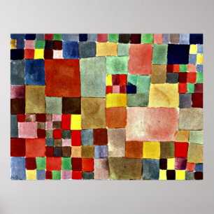 Klee - Flora op zand Poster