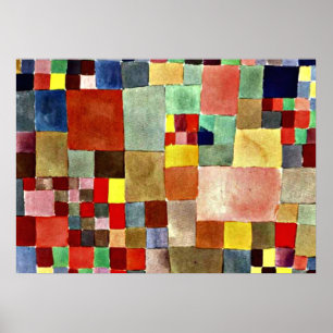 Klee - Flora op zand Poster