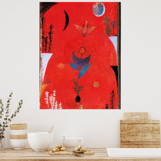 Klee - Flower Myth Poster (Keuken)