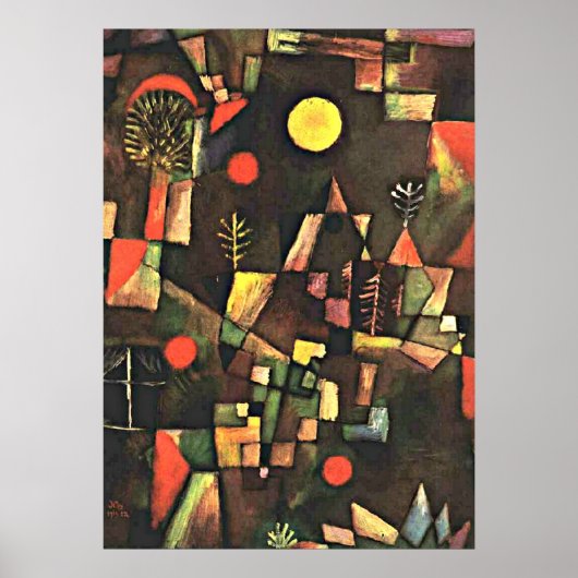 Klee - Full Moon Poster (Voorkant)