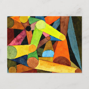 Klee - Geopende berg waterverf Briefkaart