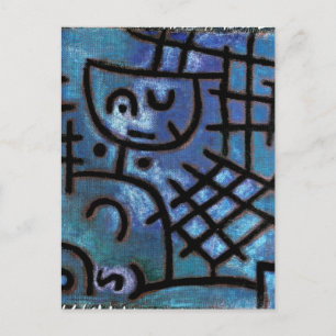 Klee - Gevangene, abstracte kunst, Briefkaart