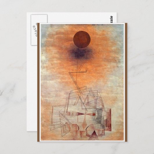 Klee - Grenzen van het intellect Briefkaart (Voorkant / Achterkant)