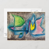 Klee - Groep bomen Briefkaart (Voorkant / Achterkant)