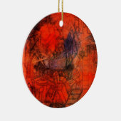 Klee - Groins, beroemd schilderij, Keramisch Ornament (Rechts)