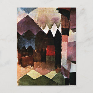 Klee - Haardroger in de tuin van Marc Briefkaart