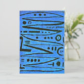 Klee - Heldhaftig vioolspel Kaart (Staand voorkant)