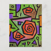 Klee - Heldhaftige Rozen, Briefkaart (Voorkant)