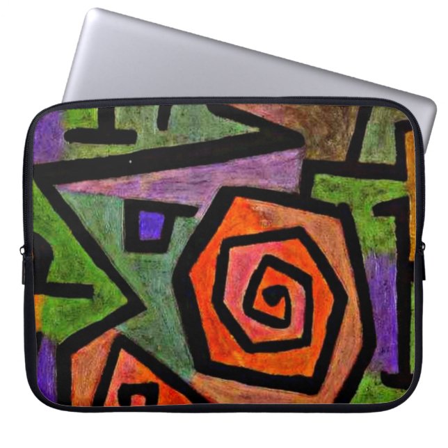 Klee - Heroic Rozen Laptop Sleeve (Voorkant)