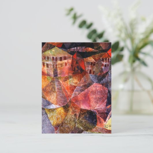 Klee - Het hotel Briefkaart (Staand voorkant)