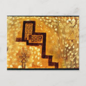 Klee - Het huis hoog Briefkaart (Voorkant)