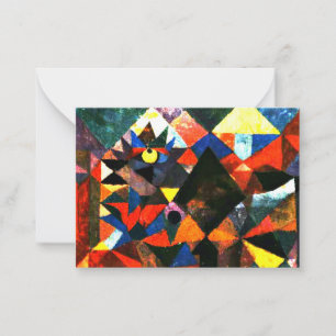 Klee - Het licht en zo veel anders Notitiekaartje