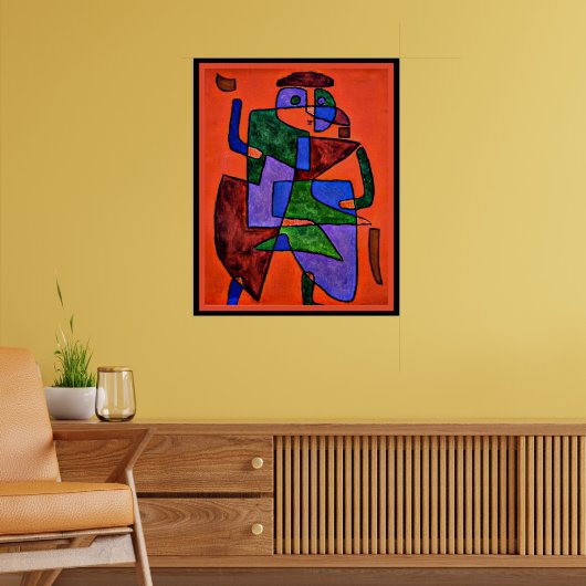 Klee - Het toekomstige Man Poster (Woonkamer 2)