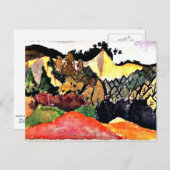 Klee - in de grot briefkaart (Voorkant / Achterkant)