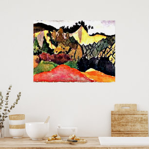 Klee - in de grot poster