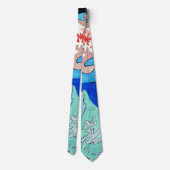 Klee - in het land van edelstenen stropdas (Achterkant)