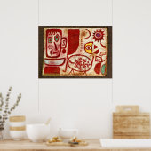 Klee - Intoxicatie Poster (Keuken)