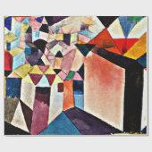 Klee - Inzicht in een stad Cadeaupapier (Vlak)