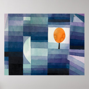 Klee is de Harbinger van de herfst Poster