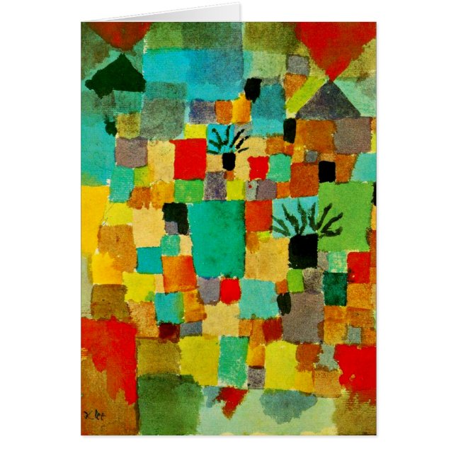 Klee - Jardins du Sud (tunisien) (Devant)