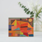 Klee - Joyful Mountain Landscape Briefkaart (Staand voorkant)