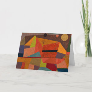 Klee - Joyful Mountain Landscape Kaart