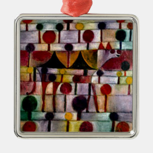 Klee - Kamel in Rhythmischer Baumlandschaft Klein, Metalen Ornament