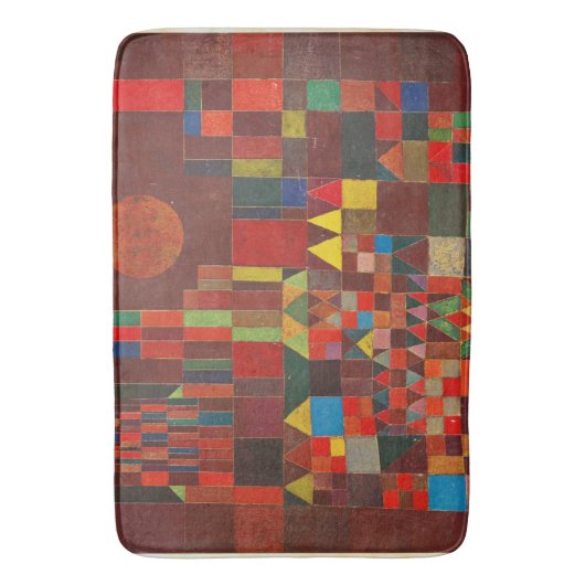 Klee - Kasteel en Zon Badmat (Voorkant Verticaal)