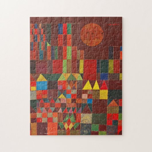 Klee - Kasteel en Zon Legpuzzel (Verticaal)