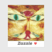 Klee - Kat en Vogel Sticker (Vel)