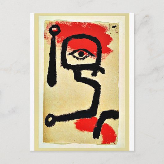 Klee - Kettle Drummer Briefkaart (Voorkant)