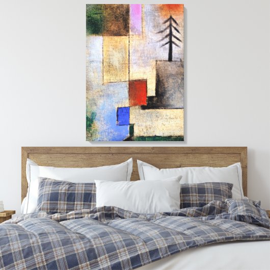 Klee - klein spar Afbeelding Canvas Afdruk (Insitu (Slaapkamer))