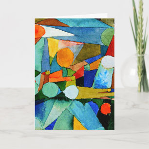 Klee - Kleurvormen Kaart