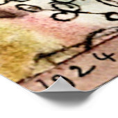 Klee - Korte beschrijving van een bergpas Poster (Hoek)