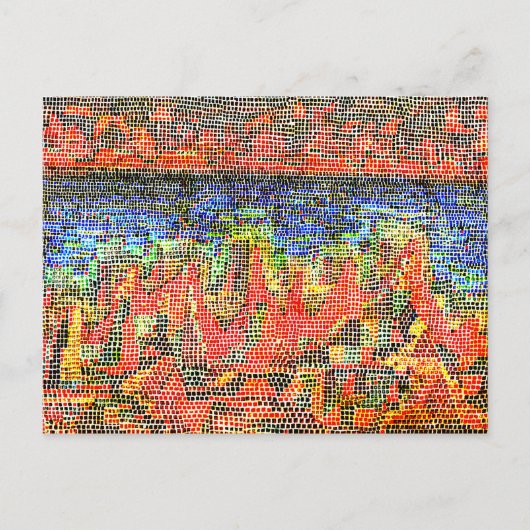 Klee - Kustkliffen Briefkaart (Voorkant)