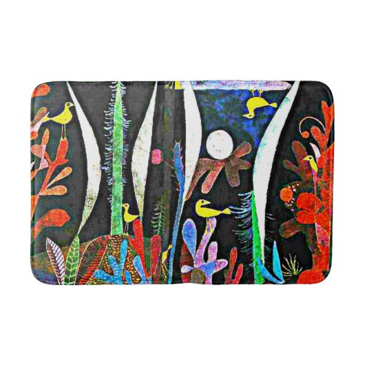 Klee - Landschap met gele vogels Badmat (Voorkant)