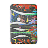 Klee - Landschap met gele vogels Badmat (Voorkant Verticaal)