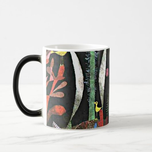 Klee - Landschap met gele vogels Magische Mok (Links)