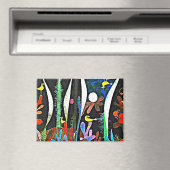 Klee - Landschap met gele vogels Magneet (Insitu (Vaatwasser))