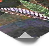 Klee - Landschap met gele vogels Poster (Hoek)