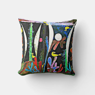 Klee - Landschap met Sierkussen van Gele vogels