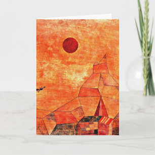 Klee - Marchen, kleurrijk kunstwerk Kaart