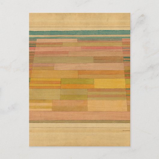 Klee - Meetvelden Briefkaart (Voorkant)