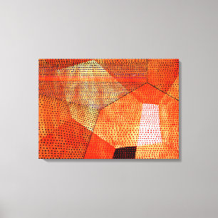 Klee - Model 106, polyfonie in kleur Canvas Afdruk