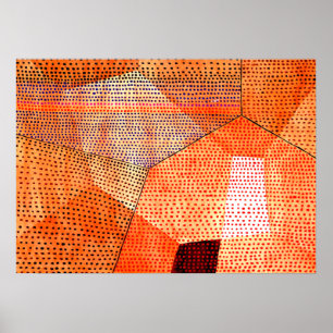 Klee - Model 106, polyfonie in kleur Poster