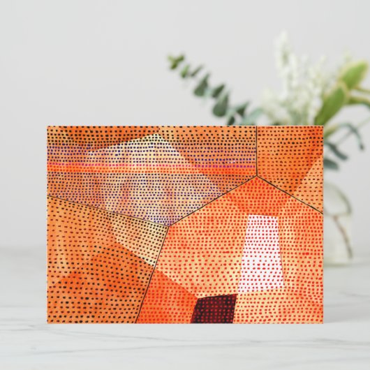 Klee - Model 106, Polyphonie in kleur, Kaart (Staand voorkant)