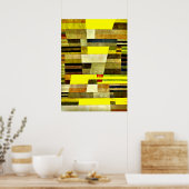 Klee - Monument, 1929 abstract kunstwerk Poster (Keuken)